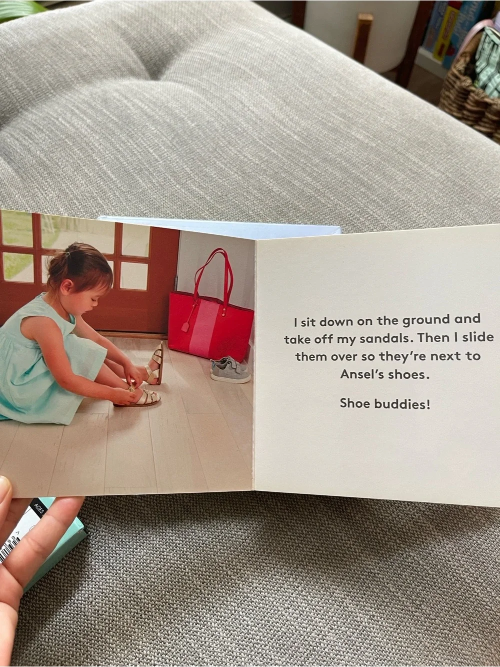 Lovevery board book- the Play Date